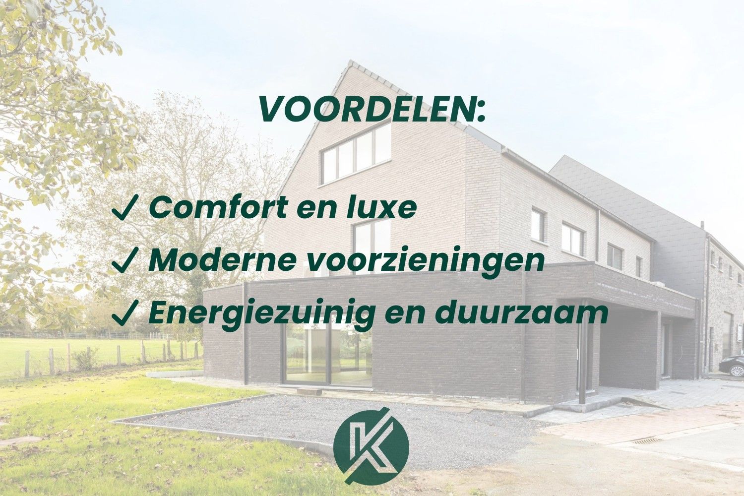 Energiezuinige halfopen nieuwbouwwoning aan 6 % BTW foto 2
