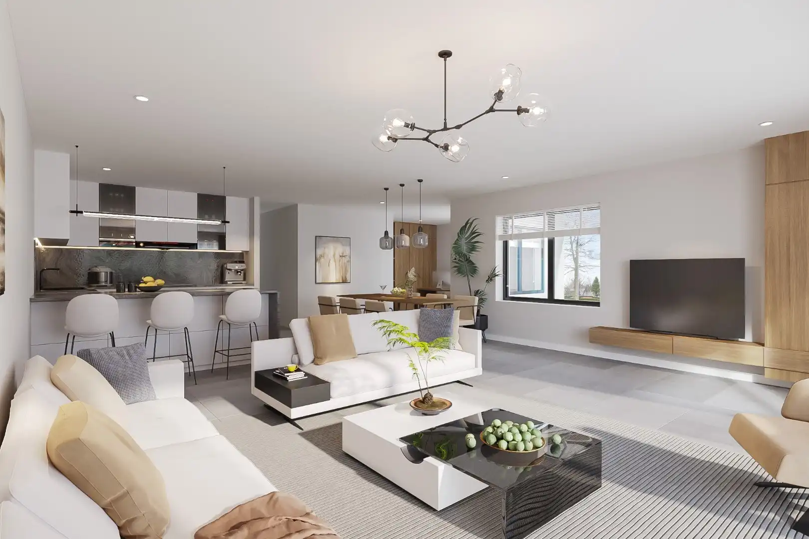 Luxueus én energieneutraal nieuwbouw villa-appartement  van 168 m² met 3 slaapkamers + 2 ondergrondse staanplaatsen + ruime kelder in kleine residentie te Schil foto 3
