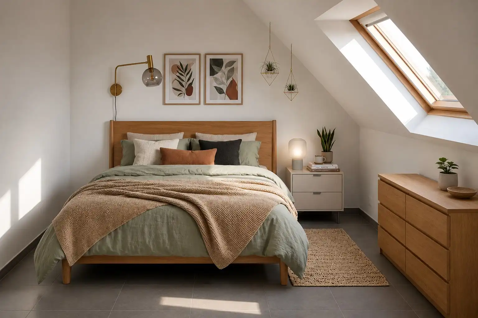 KWALITATIEF AFGEWERKT DAKAPPARTEMENT MET 2 SLAAPKAMERS, GARAGEBOX EN AUTOSTAANPLAATS foto 7