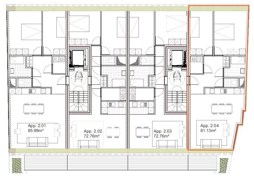 Energiezuinig nieuwbouwappartement met twee slaapkamers in Lokeren foto 2