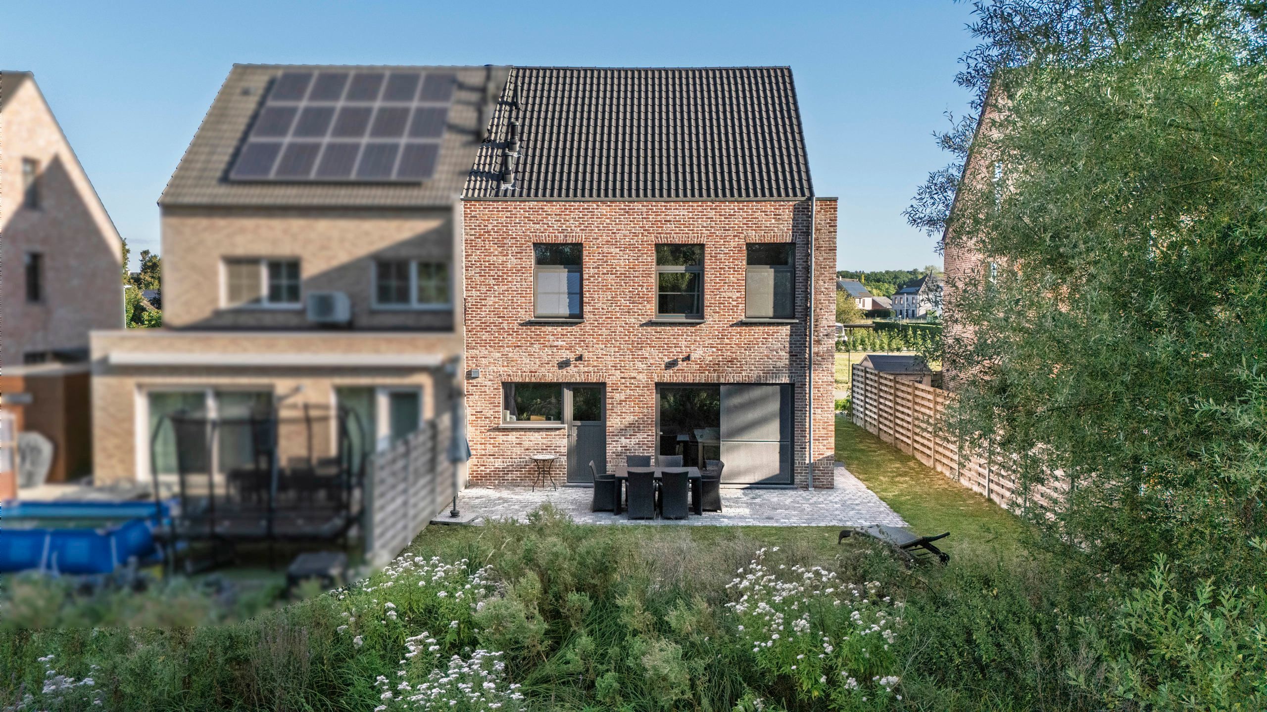 Recente halfopen bebouwing op rustige locatie in Oelegem. foto 4