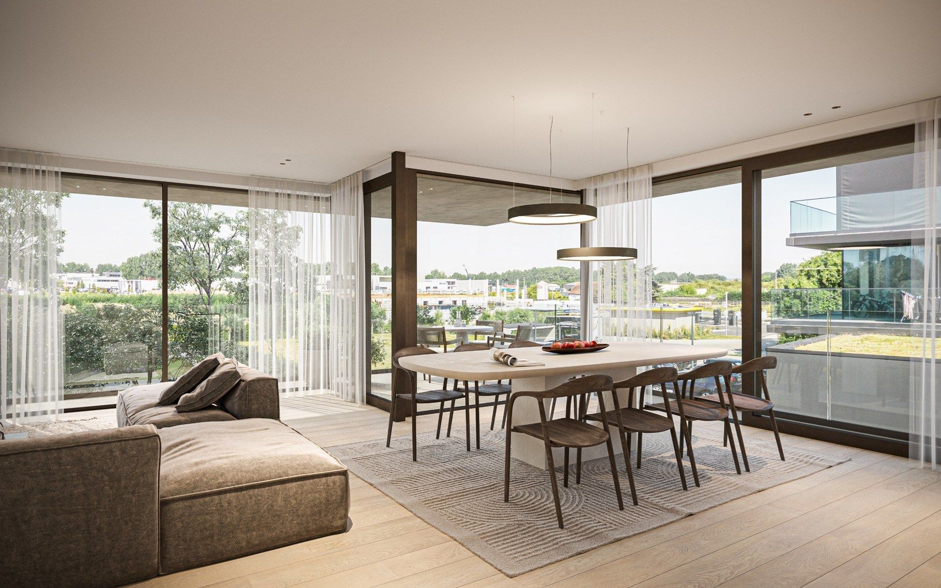 Res. Westlane: 2 slaapkamer appartement op centrale ligging te Knokke  foto 4