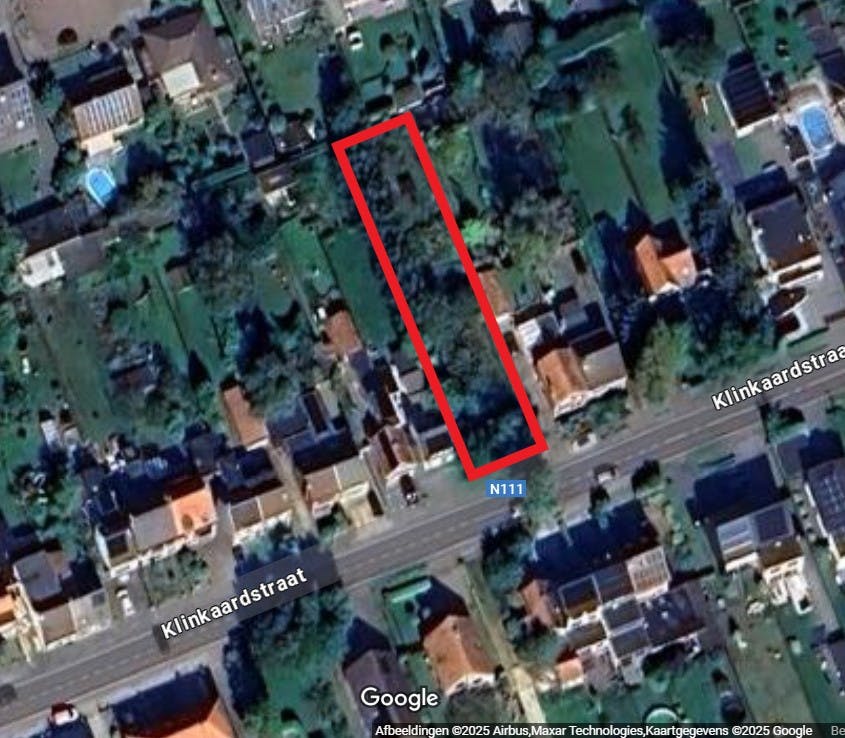 Grond +/- 941m² voor HOB te Kapellen, 15m perceelbreedte foto 2