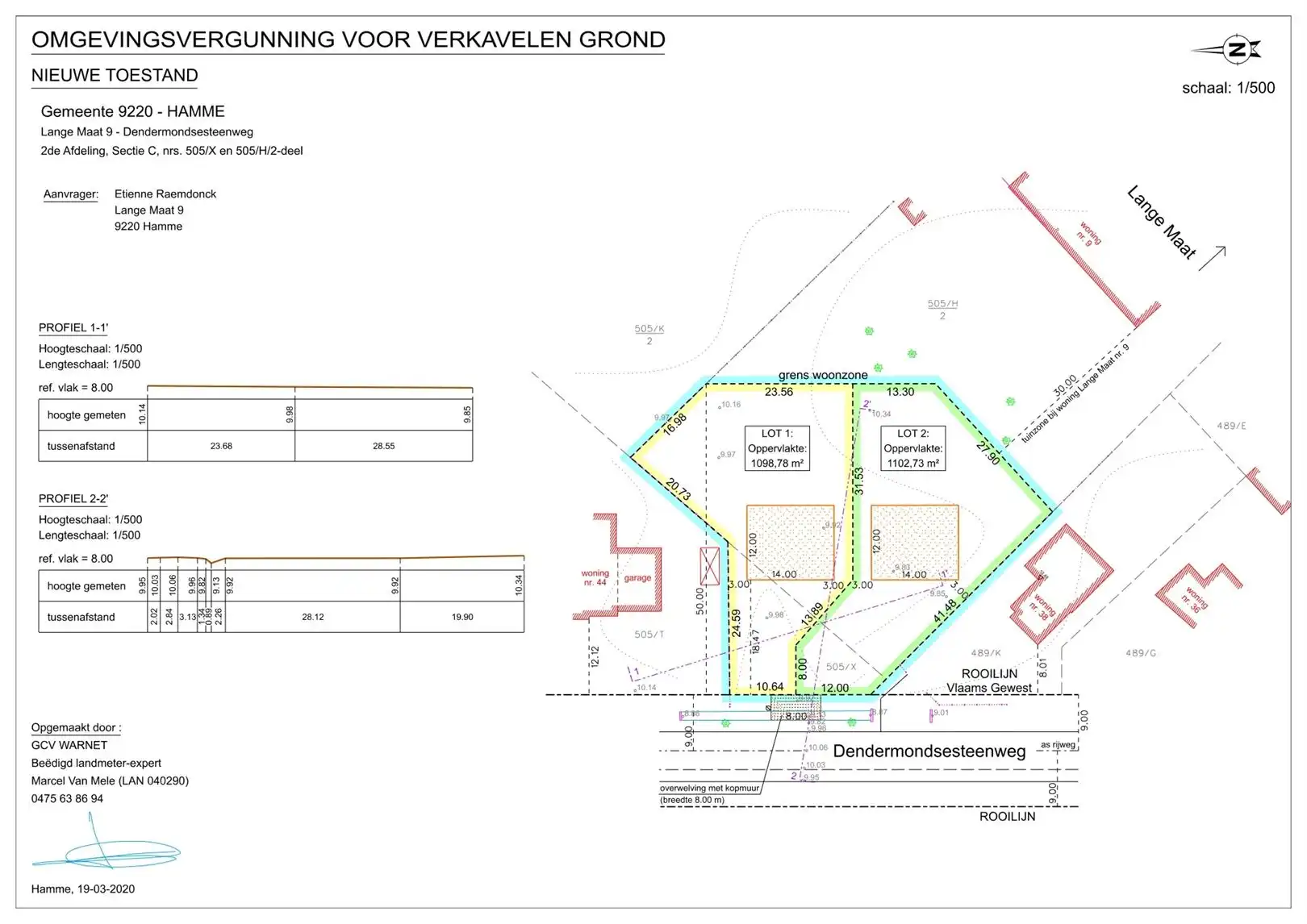 Bouwgronden voor open bebouwing te Hamme foto {{pictureIndex}}