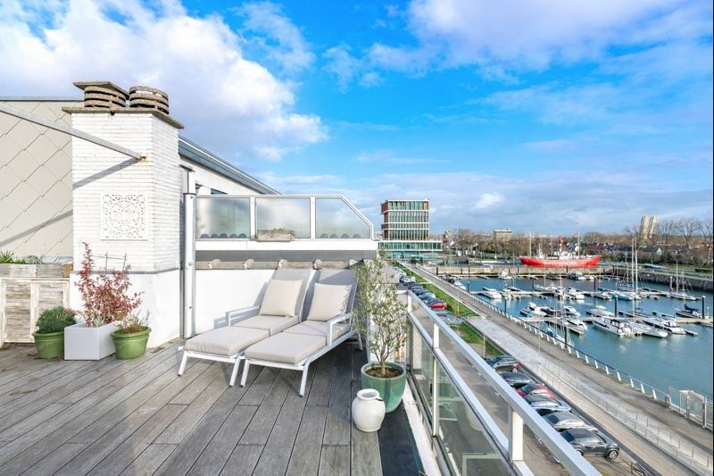 Mooie penthouse met grote zonneterrassen te Zeebrugge foto 11