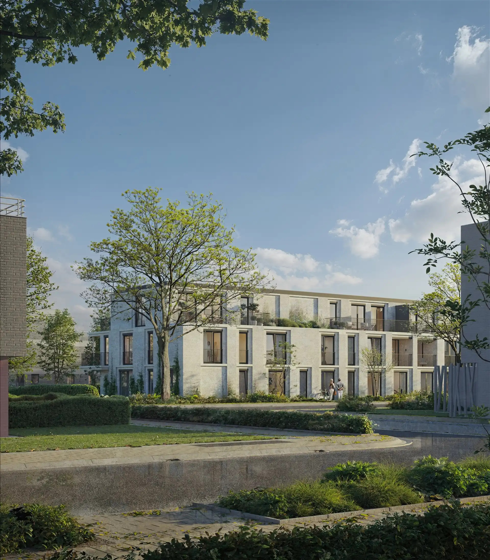 Niewbouwappartement in residentie Quercus met één staanplaats  foto {{pictureIndex}}