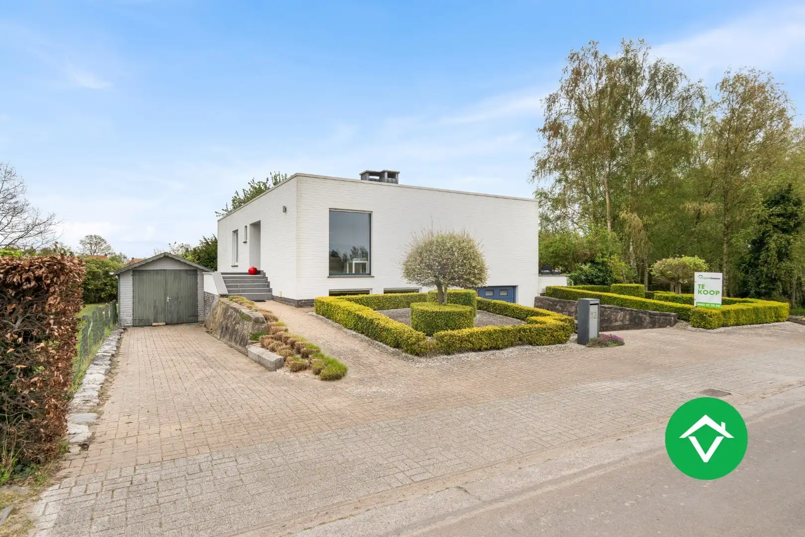 Alleenstaande woning met uitgestrekte vergezichten te Wijnendale foto 2