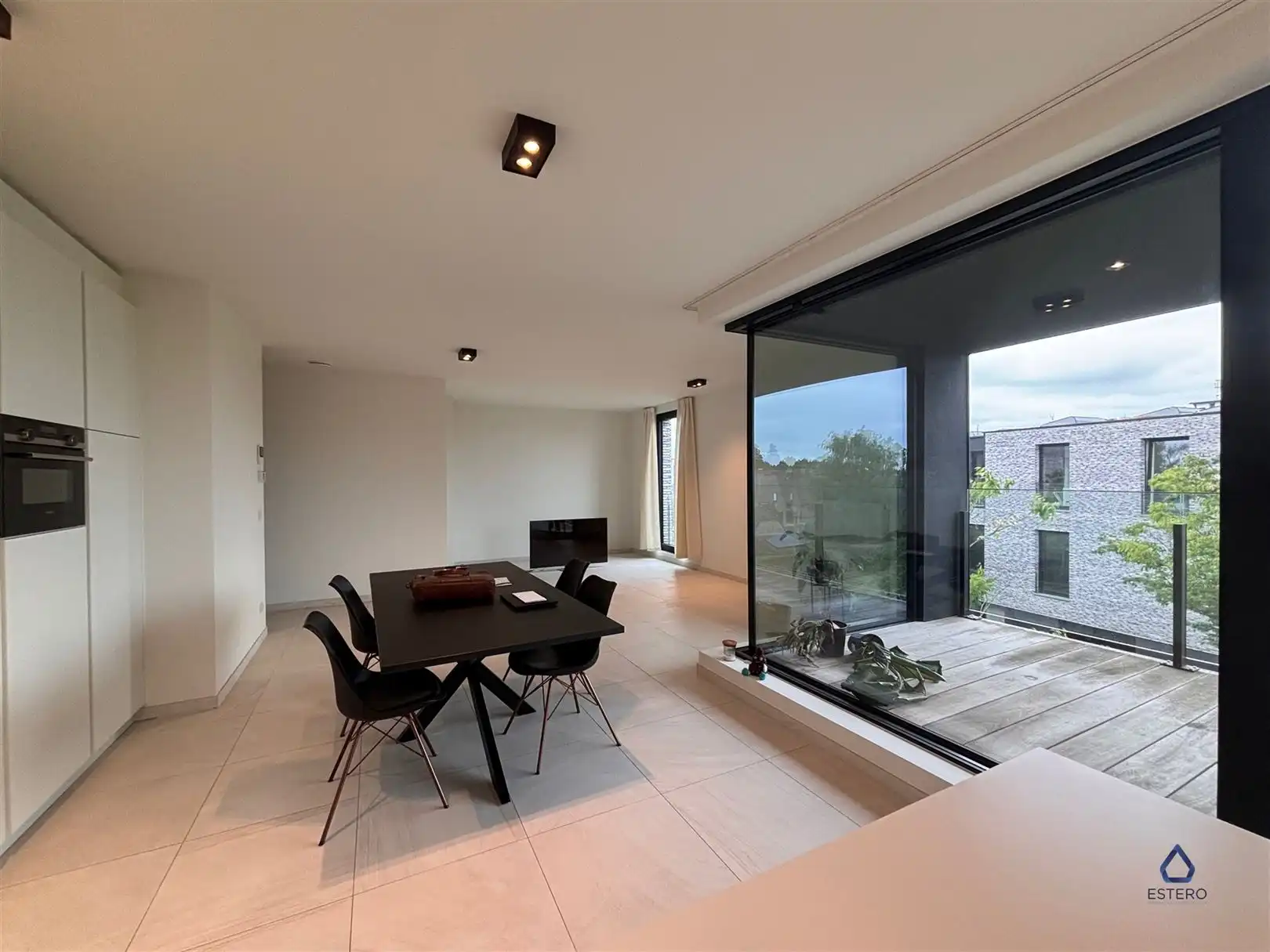 Modern appartement met terras in Nevele foto 4