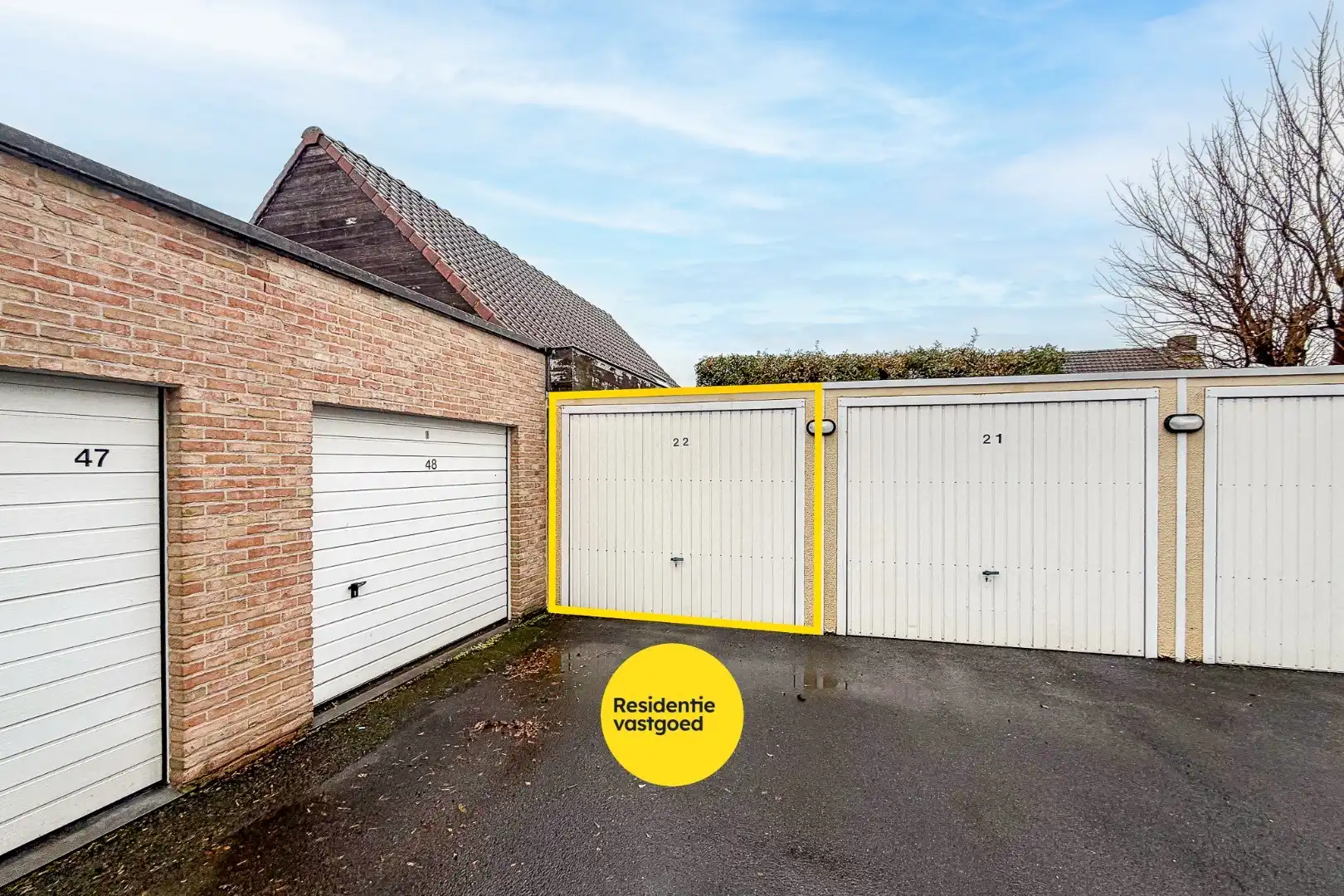 Garage te huur Ettelgemsestraat 41 - +/G22 - 8460 Oudenburg
