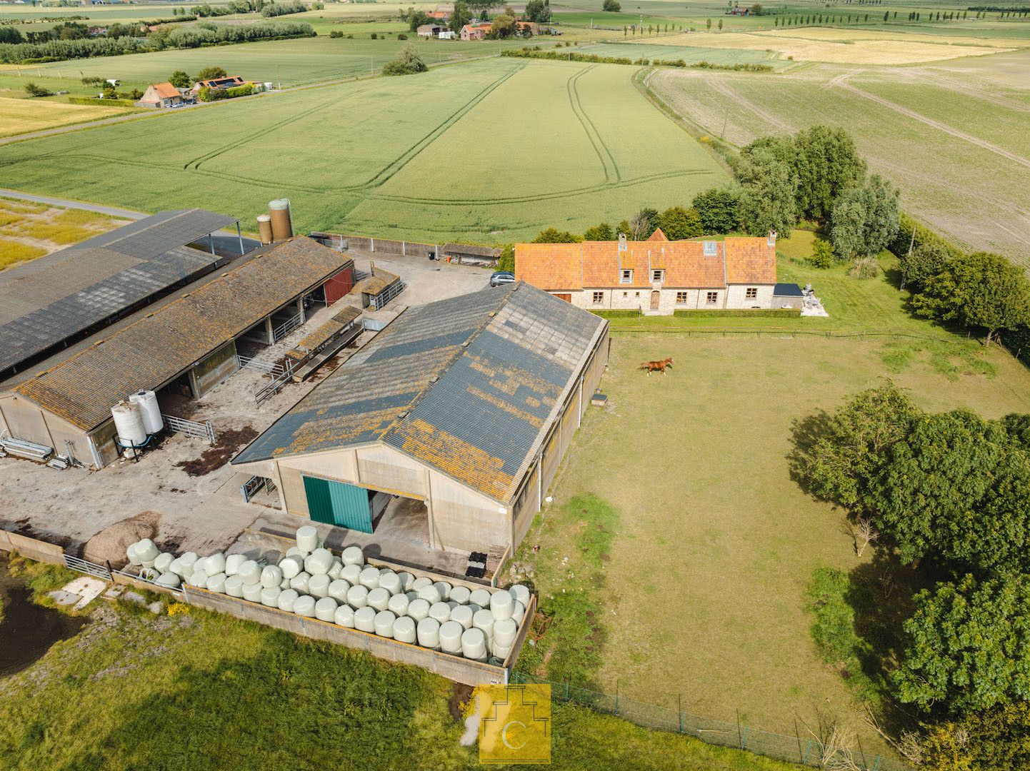 Boerderij te midden van de velden (+/- 28.826 m2) in het pittoreske Eggewaartskapelle, Veurne foto 33