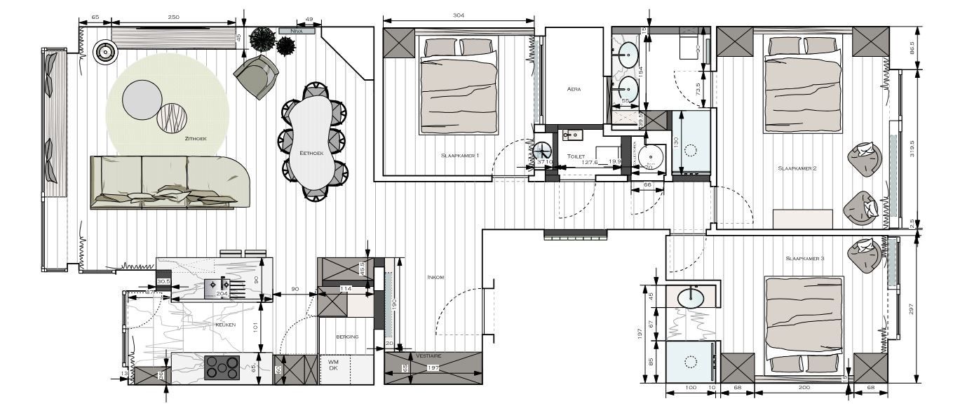 PRACHTIG gerenoveerd 3 slpk appartement foto 29
