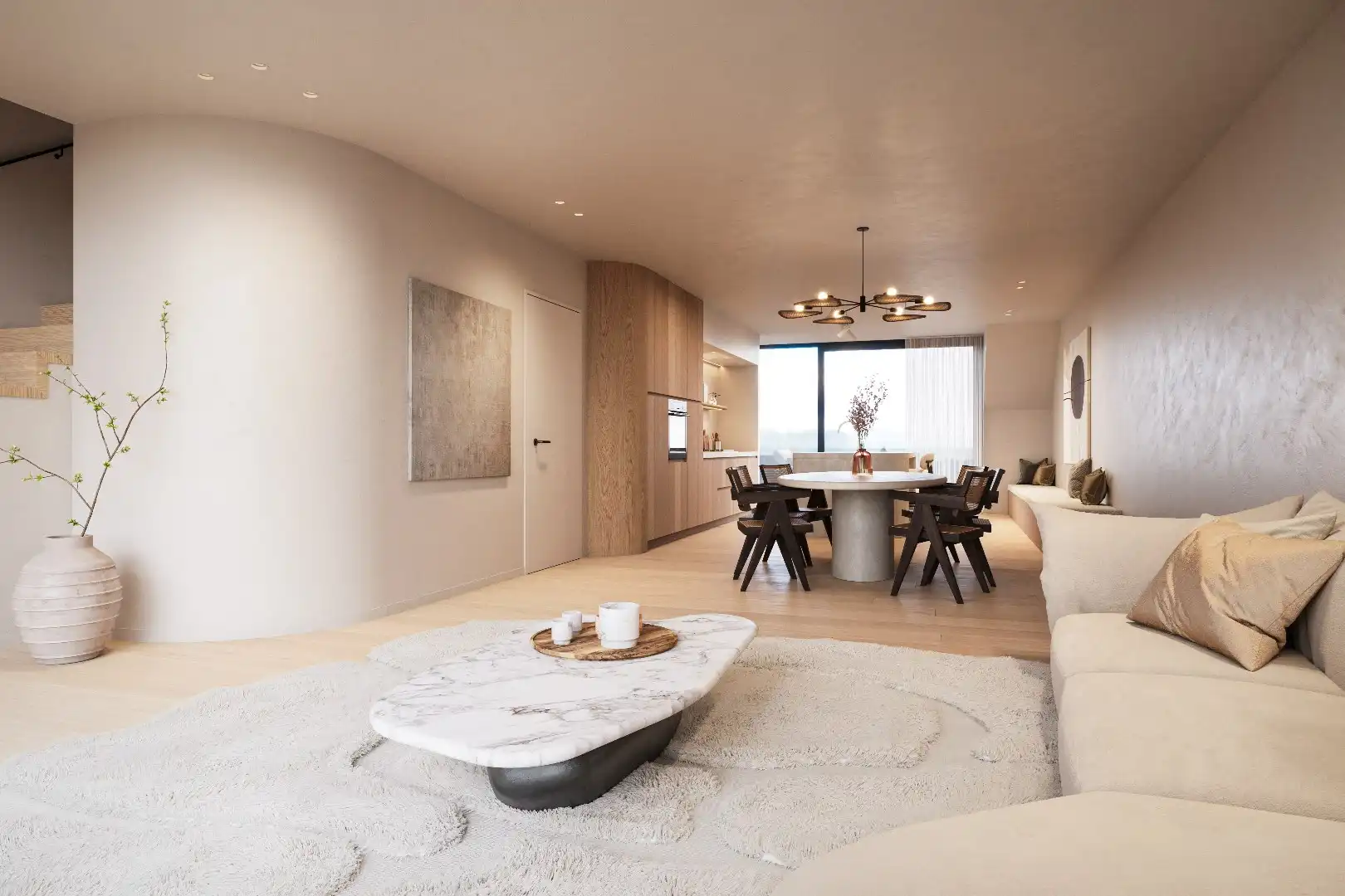 Nieuwbouw penthouse in centrum Knokke foto {{pictureIndex}}
