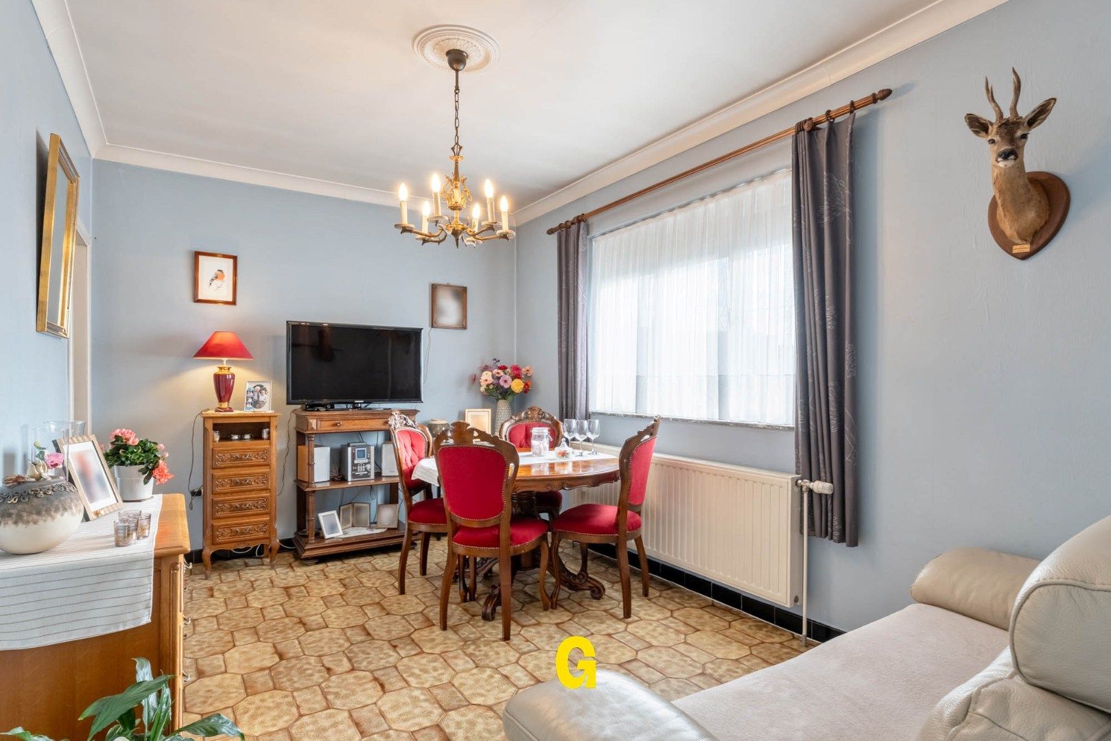 Te renoveren halfopen woning met tuin en ruime weide op 38a62ca, met prachtig verzicht op de achterliggende groene omgeving foto 7