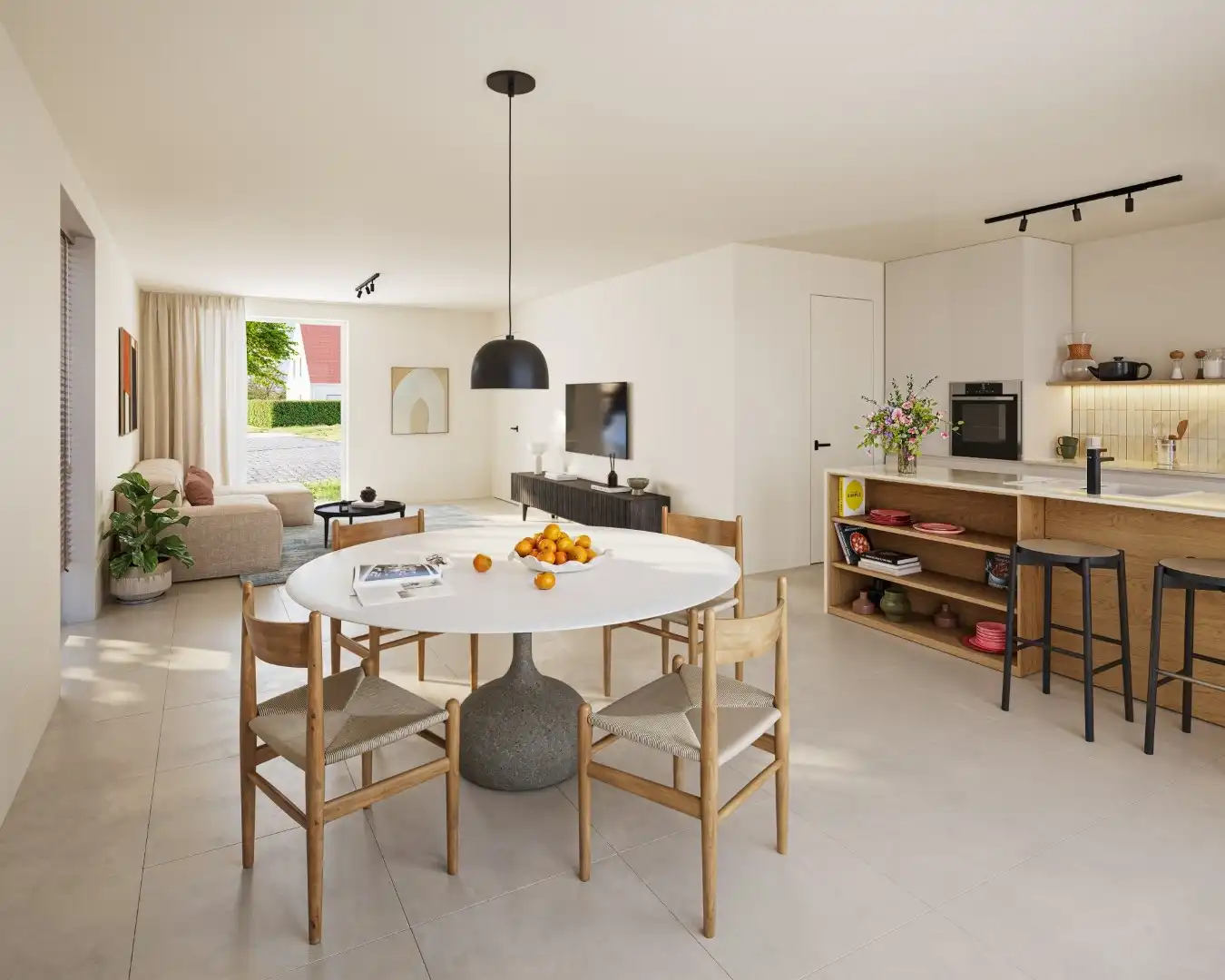 Stijlvolle energiezuinige open bebouwing foto 3