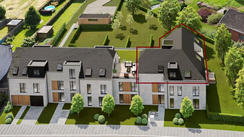 Penthouse nieuwbouw 141m² met terras 8m² op het westen foto {{pictureIndex}}