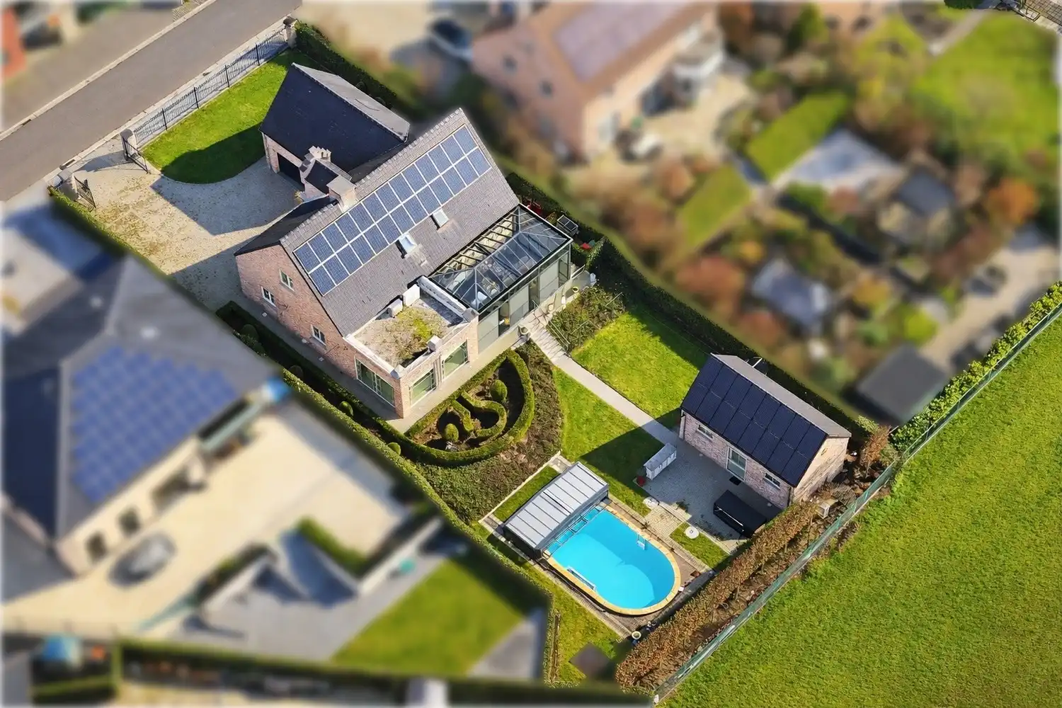 Charmante villa met orangerie en&nbsp;zwembad op een steenworp van Maastricht foto {{pictureIndex}}