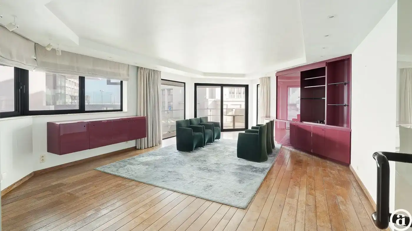 Ruim appartement met zeezicht vlakbij het Albertstrand       foto 2