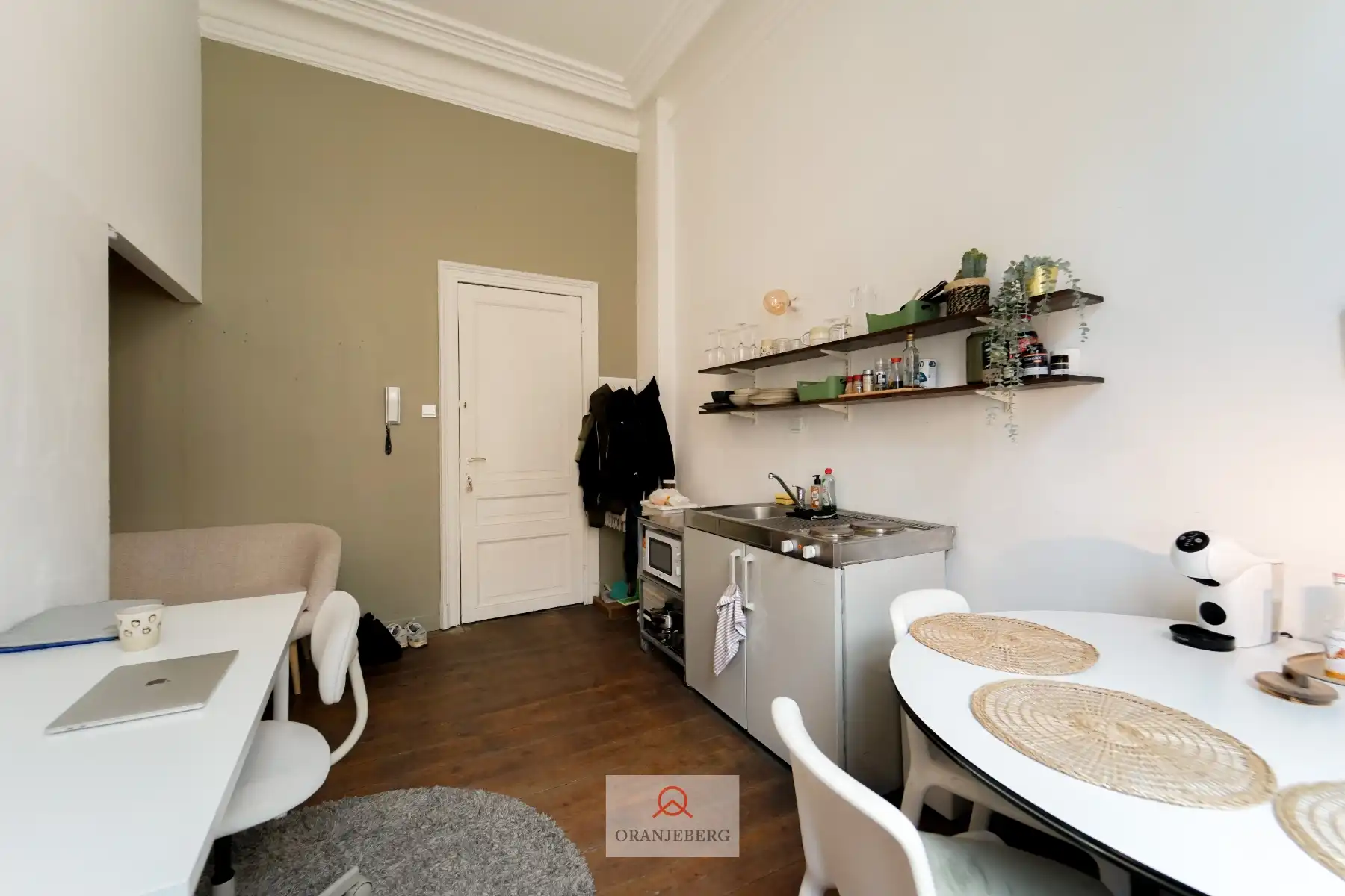 Goed gelegen studio centrum Gent foto 9