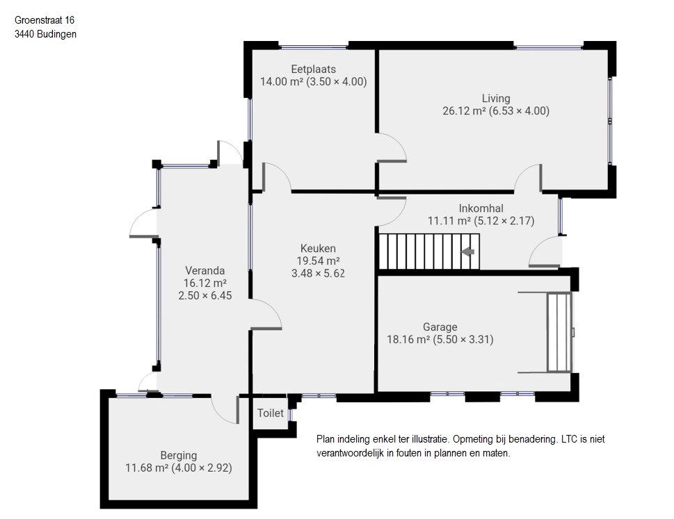 Open bebouwing met 3 grote slaapkamers en garage foto 17