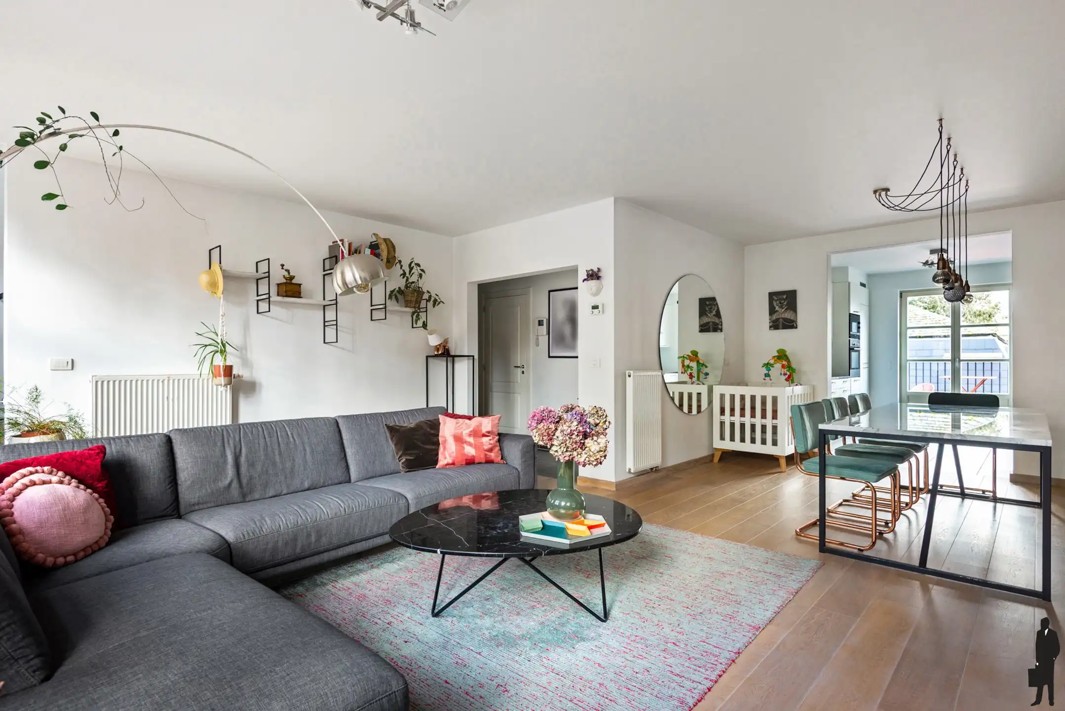 Duplex appartement met terras in het centrum van Kontich foto 17