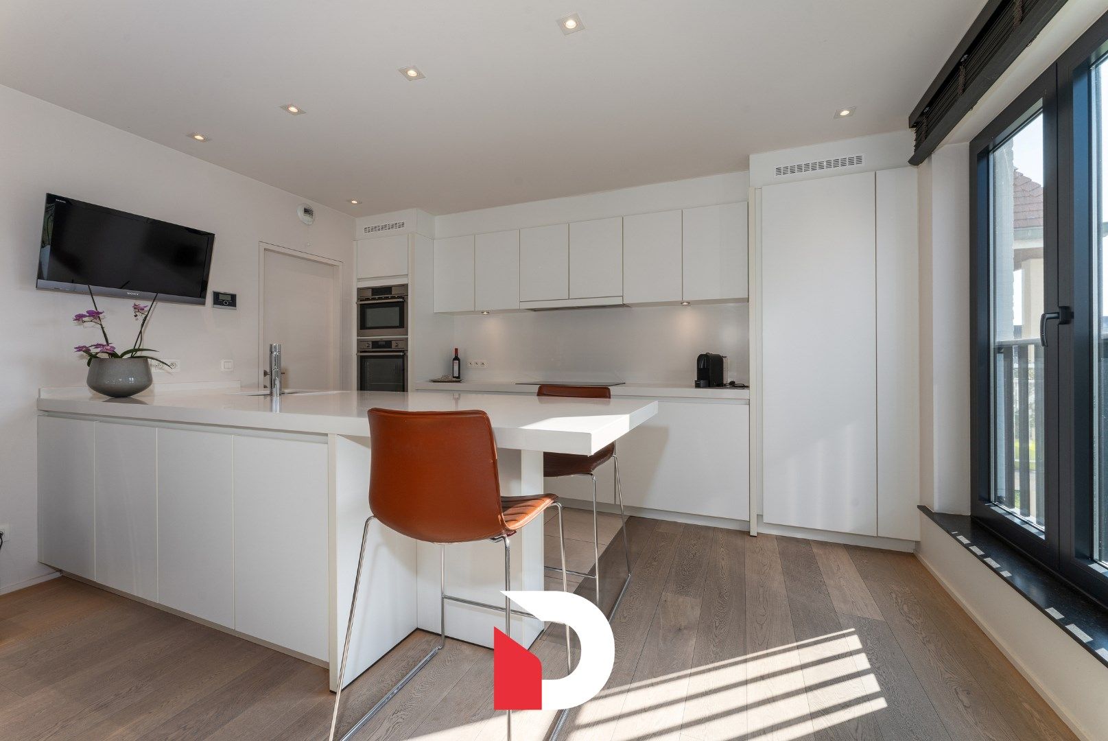Magnifiek energiezuinig appartement met 3 slk en open zicht over groen park foto 10