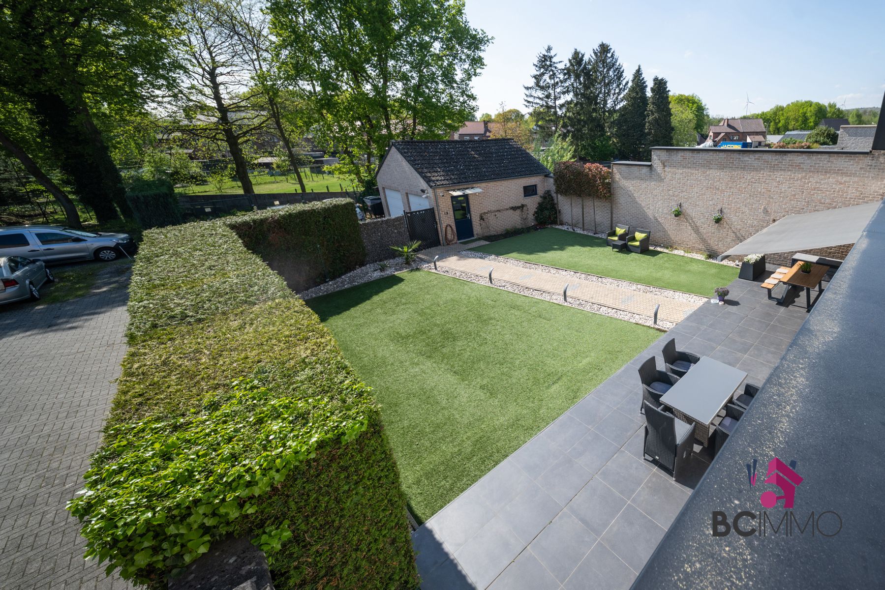 Instapklaar gelijkvloers appartement met tuin, dubbele garage en staanplaatsen te Genk foto 23