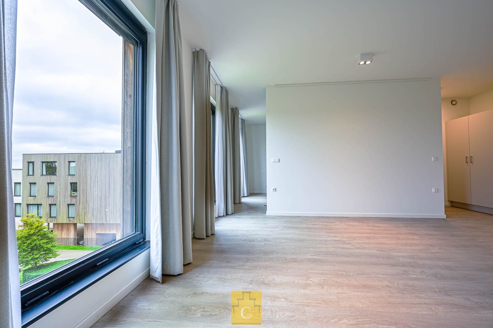 assistentieflat in luxe Residentie in groen kader te Brugge, omgeving AZ Sint Jan foto 3