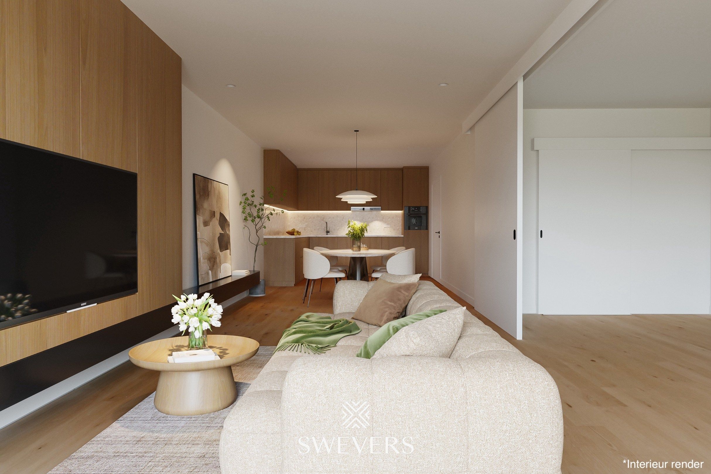 Modern 2-Slaapkamerappartement met Terras in Beringen foto 11