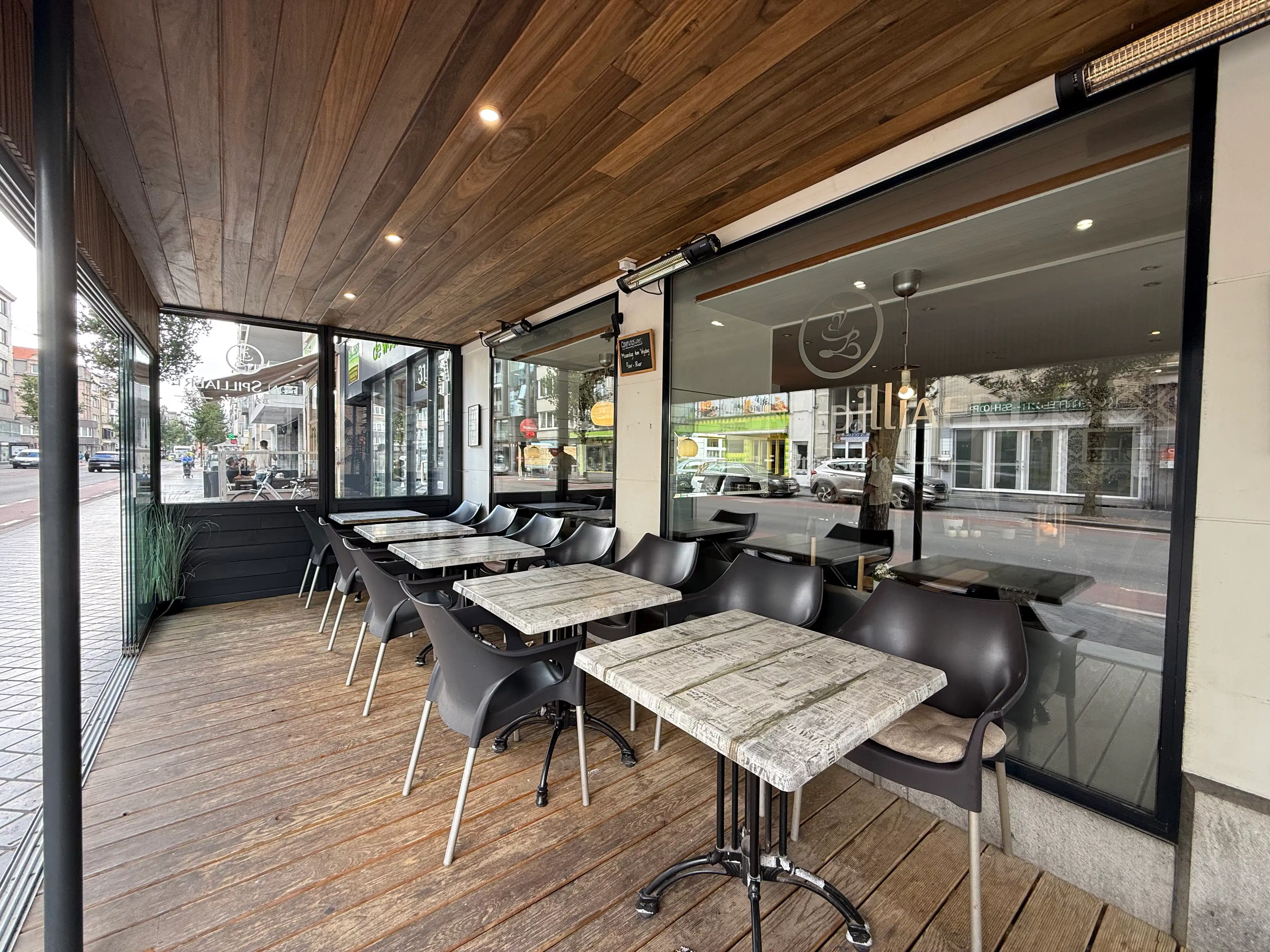 Brasserie "Leon Spilliaert" met nieuw overdekt terras foto 4