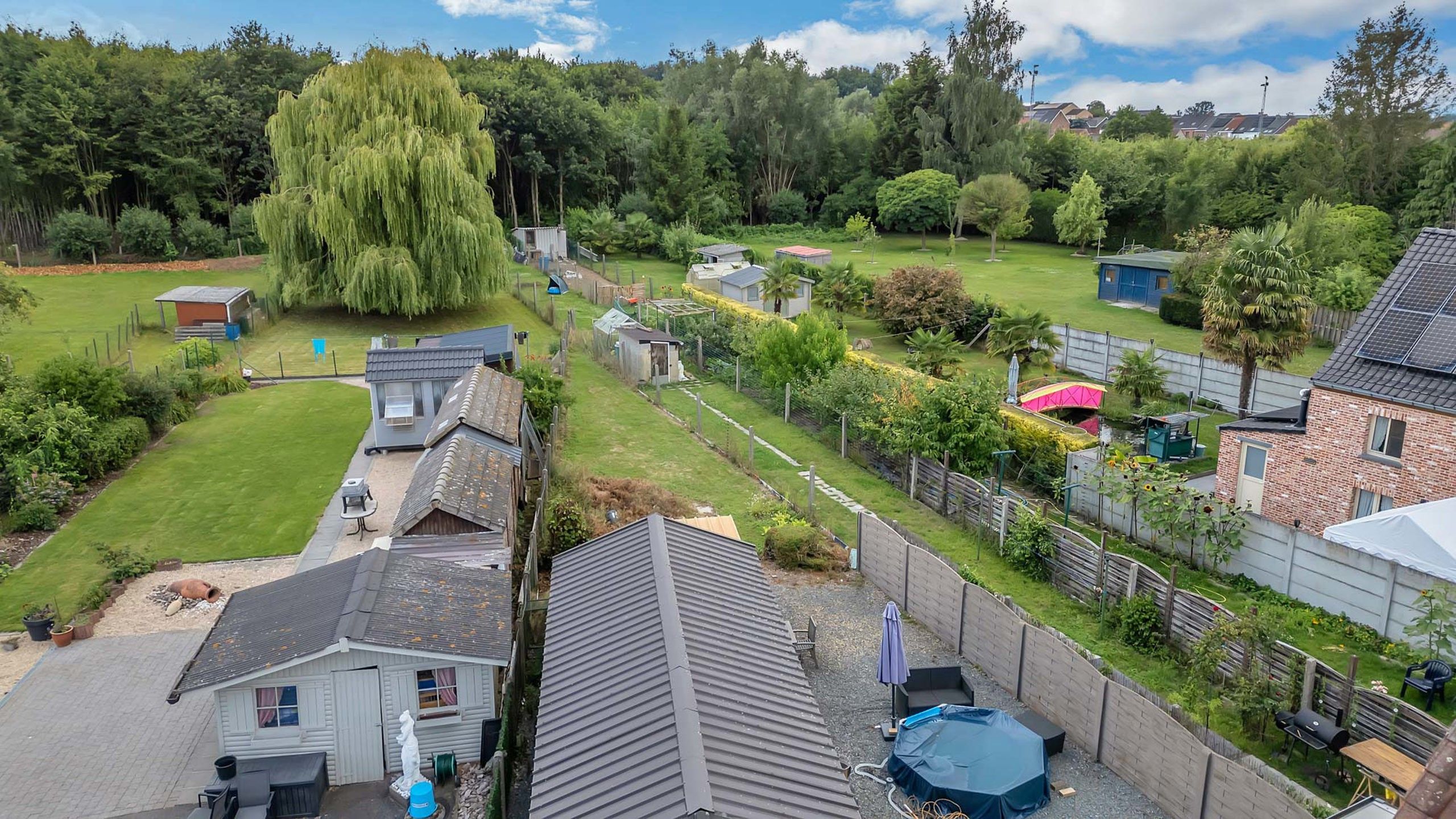 Half open bebouwing 3 k verder af te werken te Onkerzele foto 33