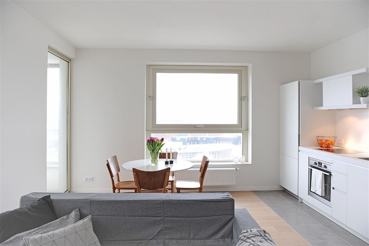 Mooi 1slaapkamer appartement met groot terras en zicht op de Schelde foto 6