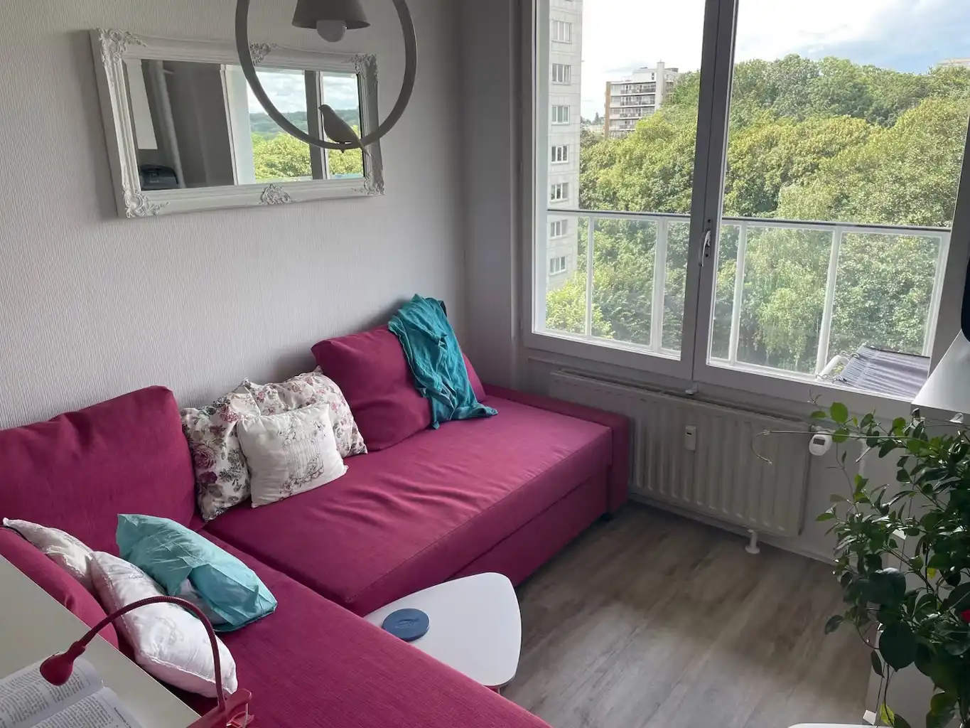 Lichtrijk appartement met zicht op kasteelpark foto 6