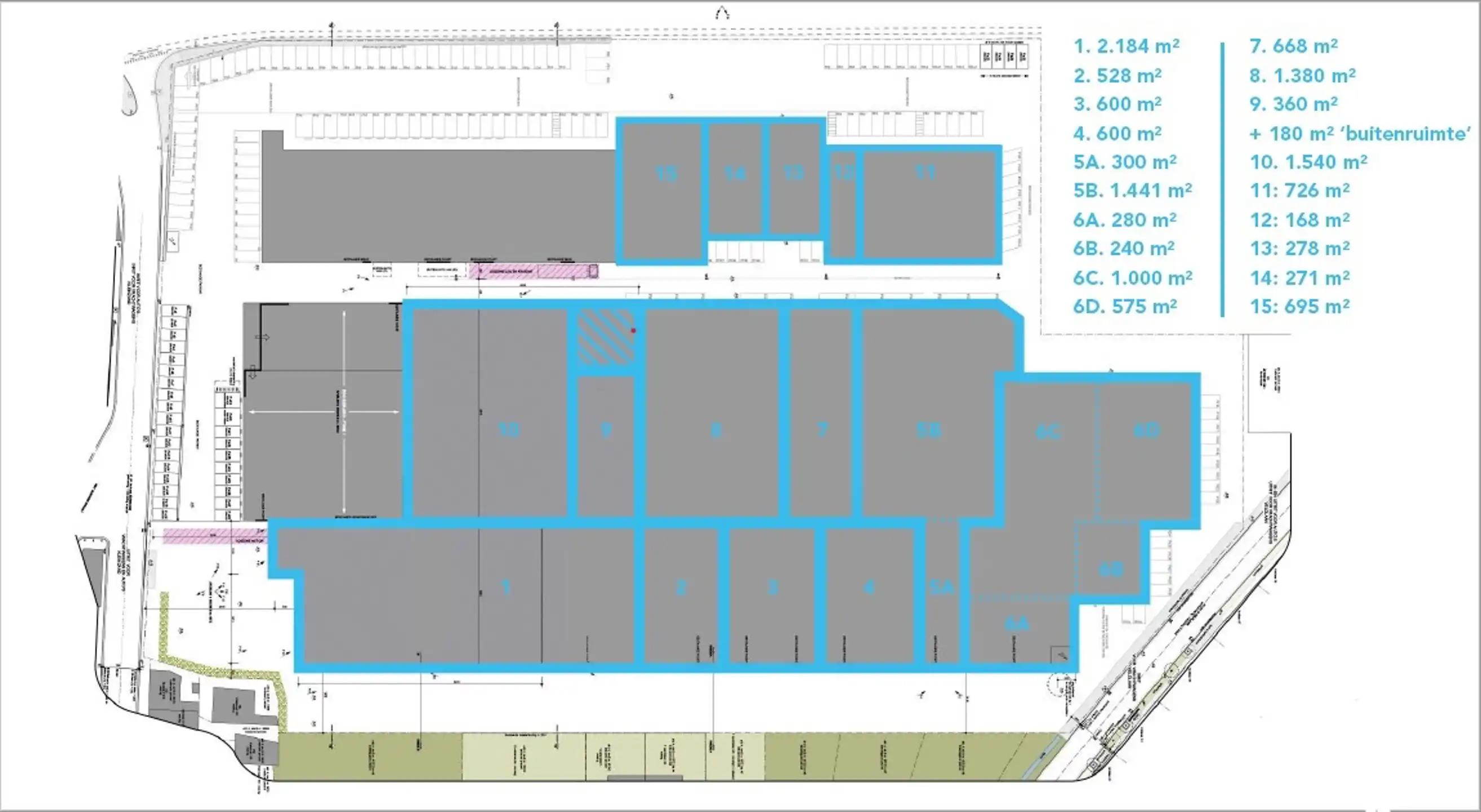 Showroom/Winkelruimte unit 11 van 726 m² op zichtlocatie foto 6
