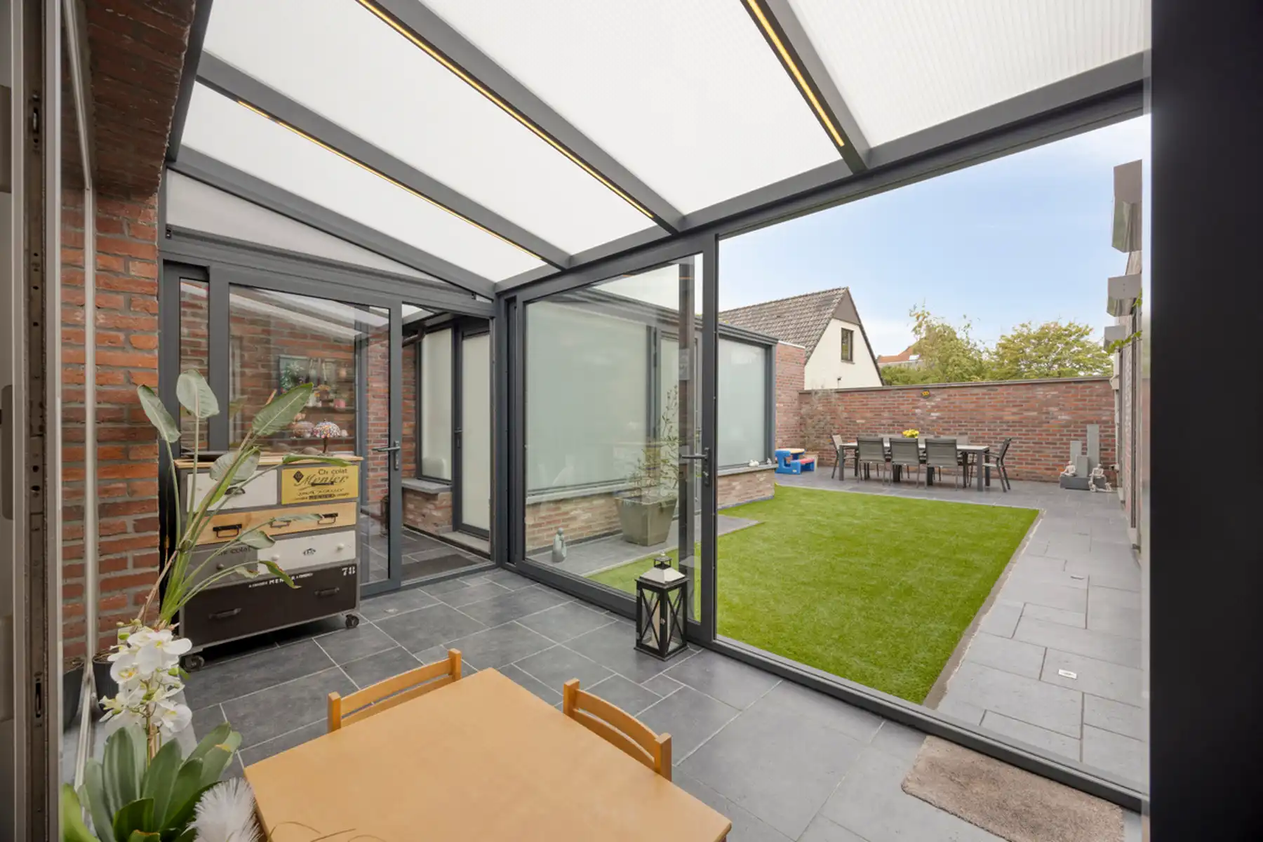 Gelijkvloers app met 3 slpkmrs en leuke tuin in Elewijt city foto 17