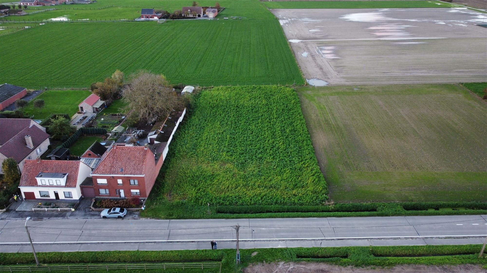 Prachtig perceel met verzichten en vergund bouwplan te koop foto 1