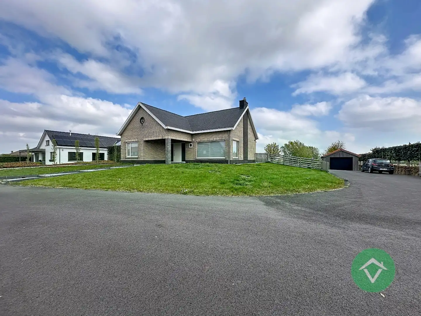 Statige bungalow op 1.811m² met landelijk zicht, drie slaapkamers en twee garages te Ichtegem foto 33