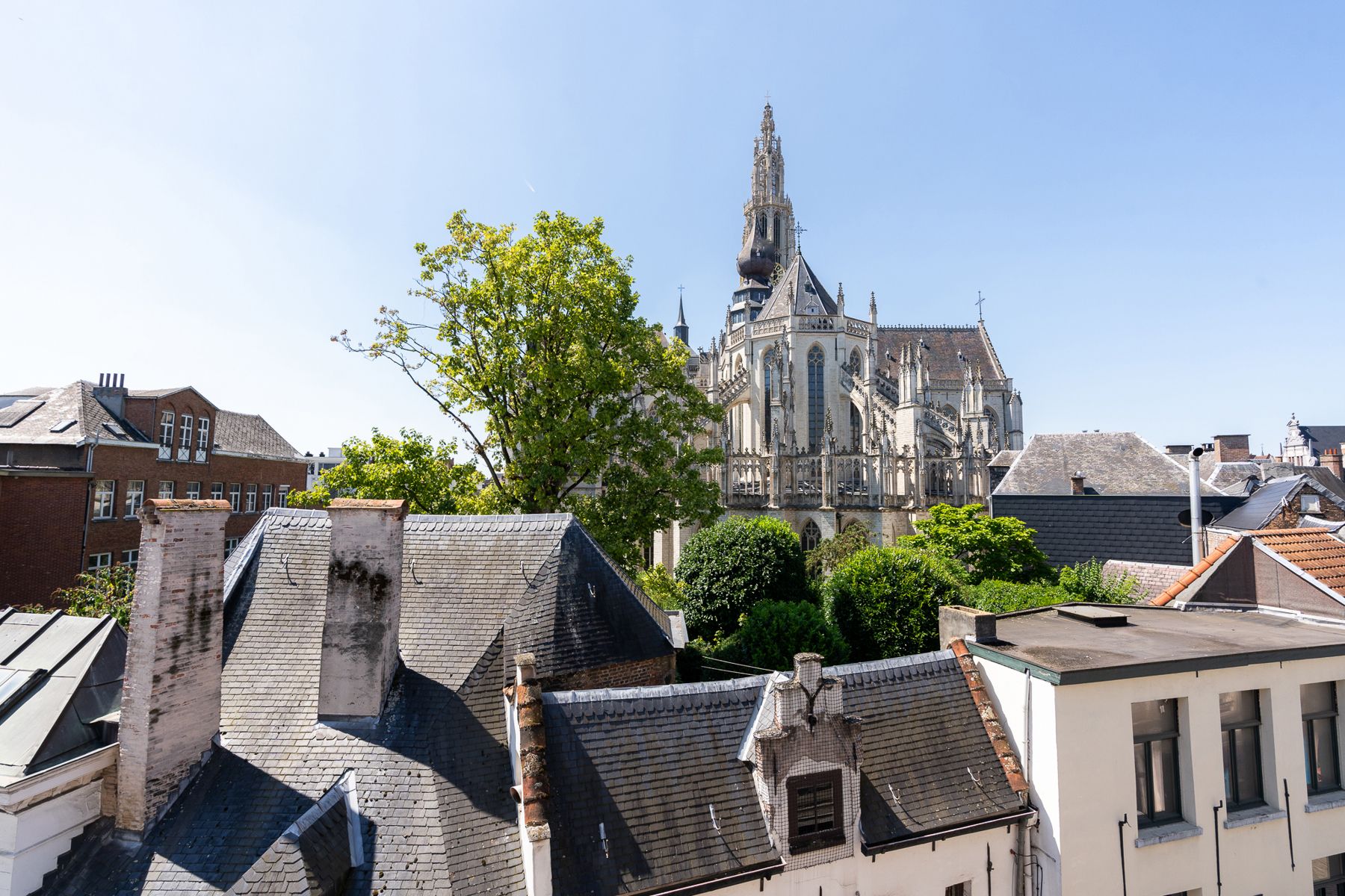 Gerenoveerd dakappartement aan de Groenplaats met dakterras foto 9