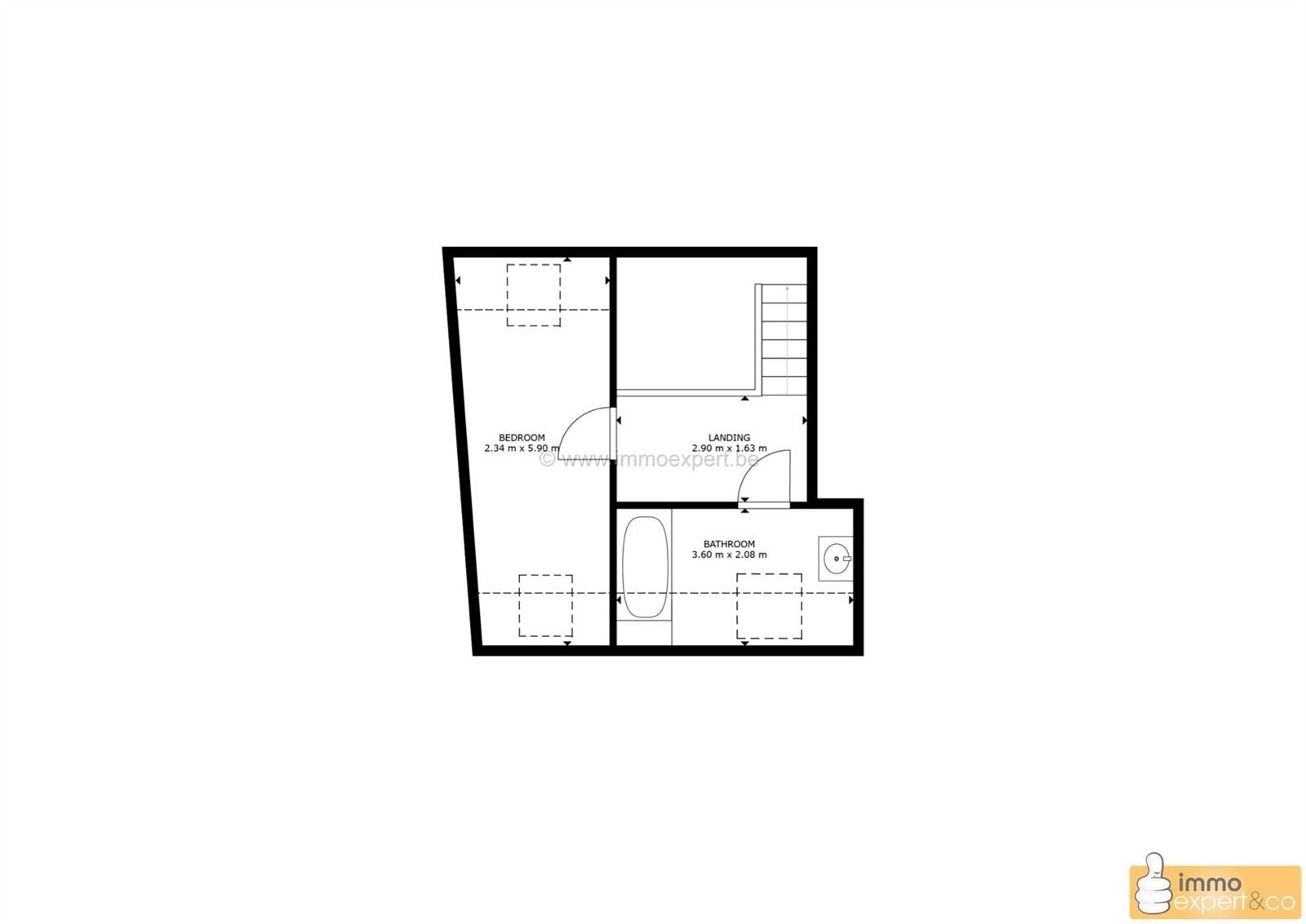 TERNAT: Appartement met 2 slpks en staanplaats foto 17