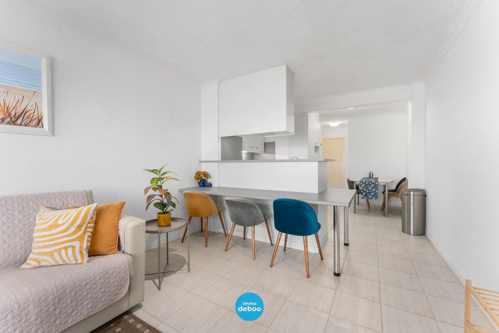 Instapklaar appartement met frontaal zeezicht foto 5