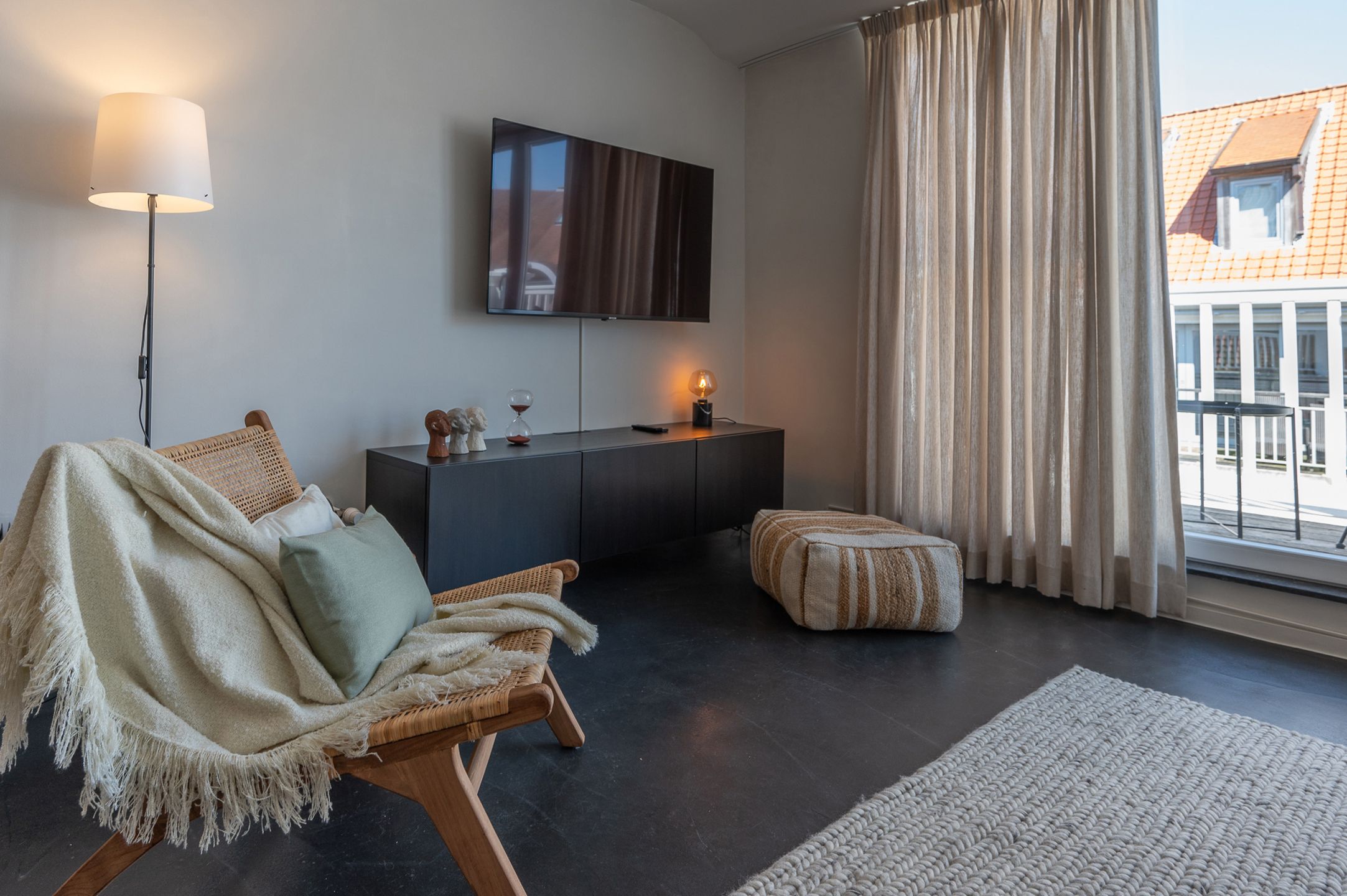 Hedendaags duplex appartement aan de rand van het Zoute... foto 3