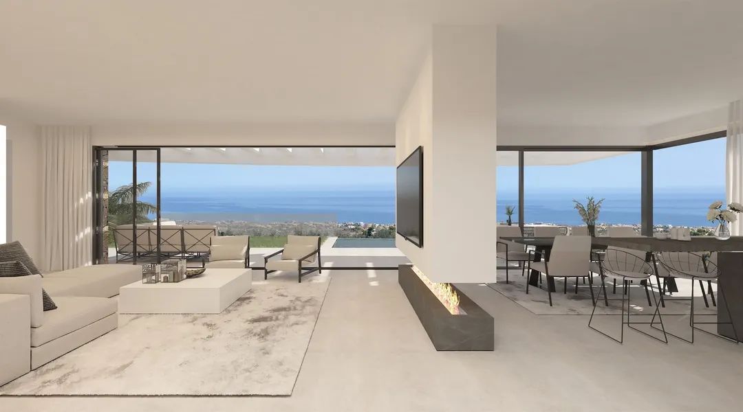 Exclusieve luxe villa met adembenemend uitzicht, infinity pool en opties op maat in Mijas Pueblo foto 5