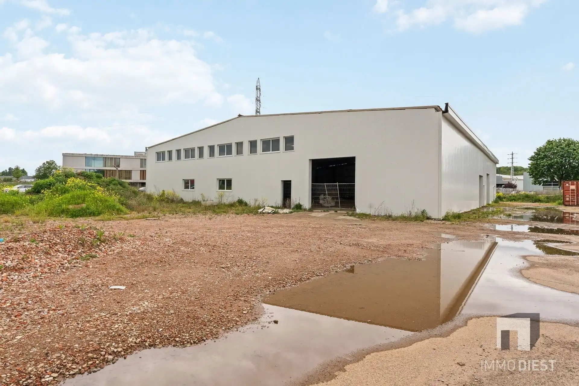 Nieuwbouw loods in KMO-zone Diest, conciergewoning mogelijk foto 3