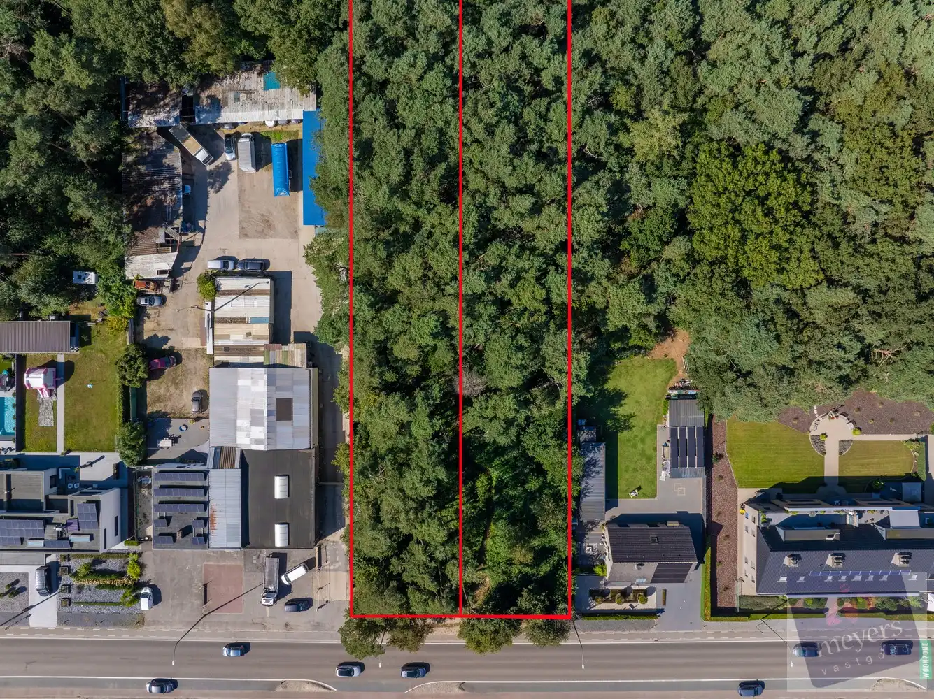 Exclusieve bouwgrond van 20a02ca met groene achterzijde foto 5