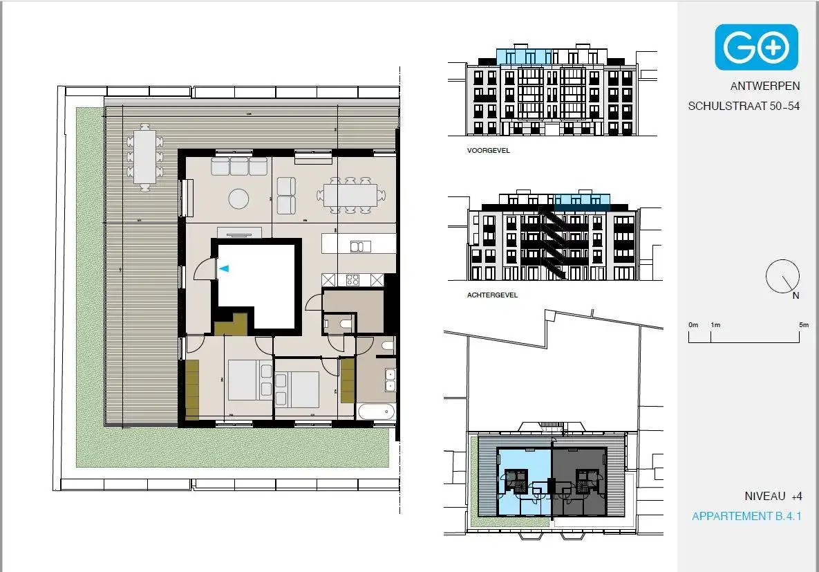 B.4.1 Loggia - te koop nieuwbouw appartementen in Antwerpen foto 2