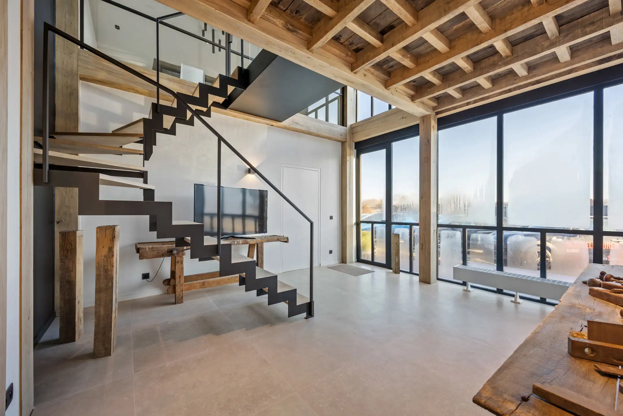 Loods met stijlvolle kantoorruimte te Riemst foto 3