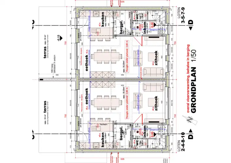 ENERGIE ZUINIGE NIEUWBOUW WONING (3 slpka) IN NIEUWE VERKAVELING OP PERCEEL VAN 3a35ca foto 5