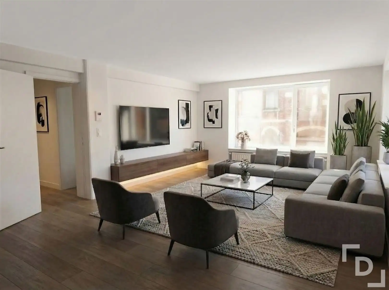 Appartement te huur De Montstraat 1/A - 8900 IEPER