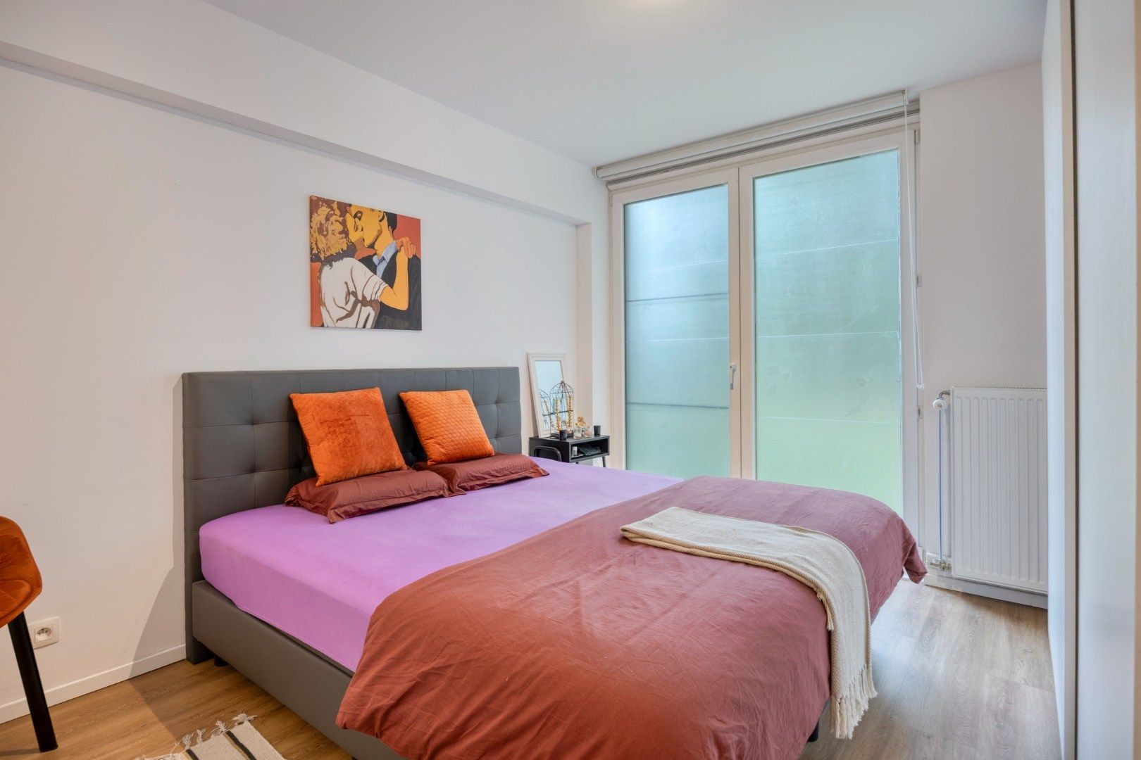 Gelijkvloers appartement met 2 slpks, ruime tuin, autostaanplaats en optionele garage ! foto 9