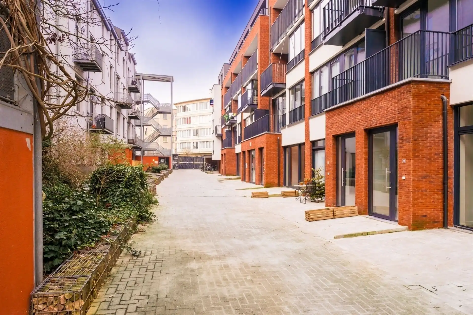 Dicht bij het Tour&Taxis-terrein, prachtig duplex penthouse met 3 slaapkamers foto 19