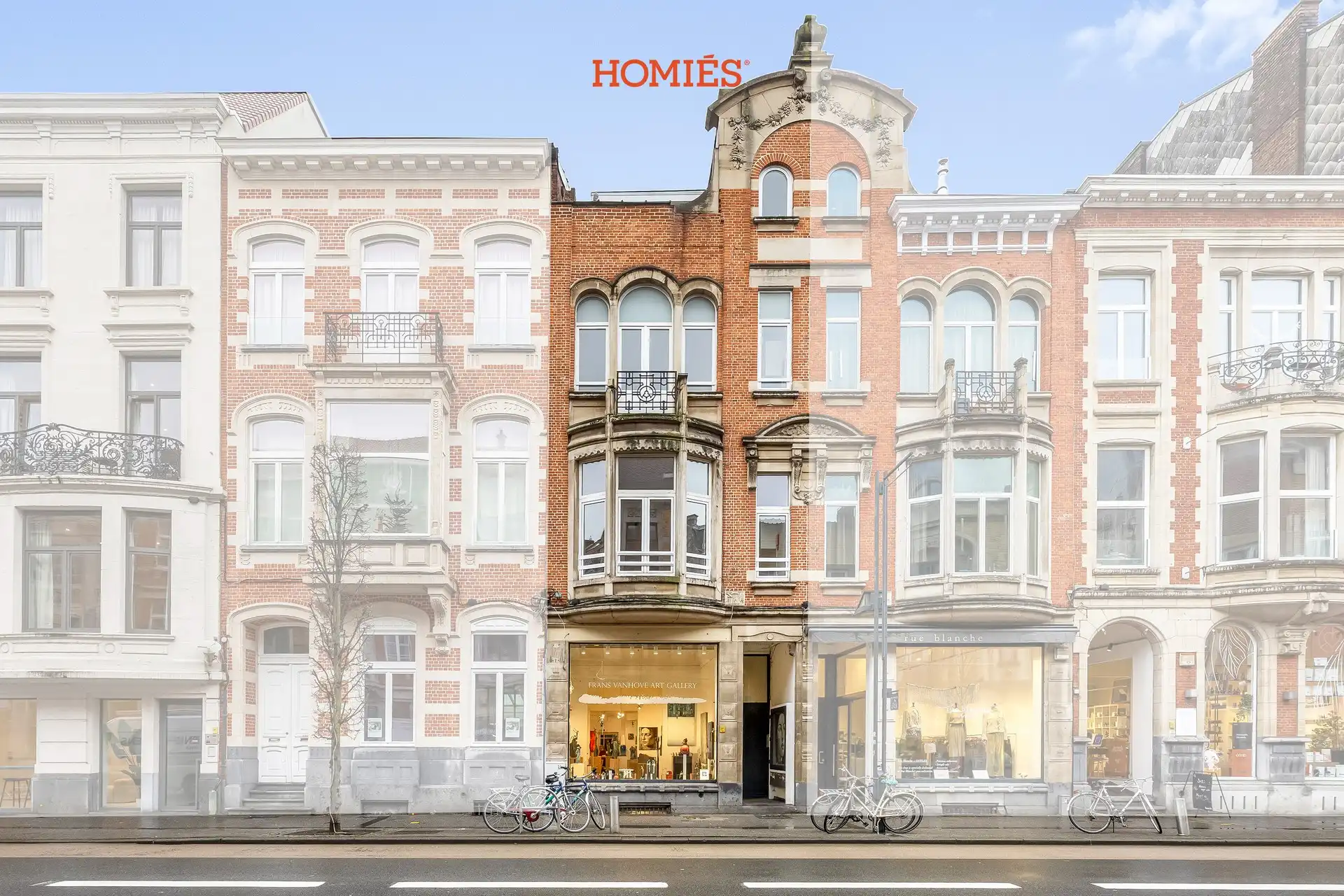 Gerenoveerd appartement met terras/balkon in historisch pand foto 19